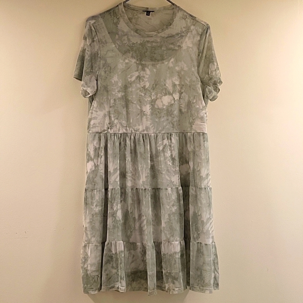 Kids XXL Lily Rose Green Ruffle Dress. Perfect for school 🏫